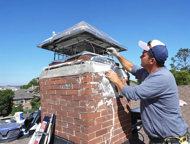 Chimney Crown Services service in Rehoboth, MA