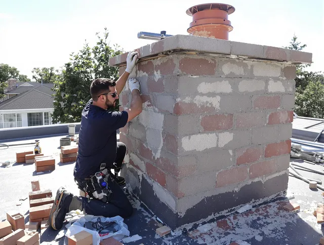 Advanced chimney repair process by Rehoboth Chimney Sweep in Rehoboth, MA