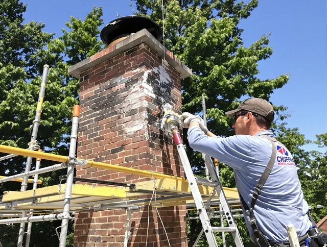 Structural chimney repair by Rehoboth Chimney Sweep in Rehoboth, MA